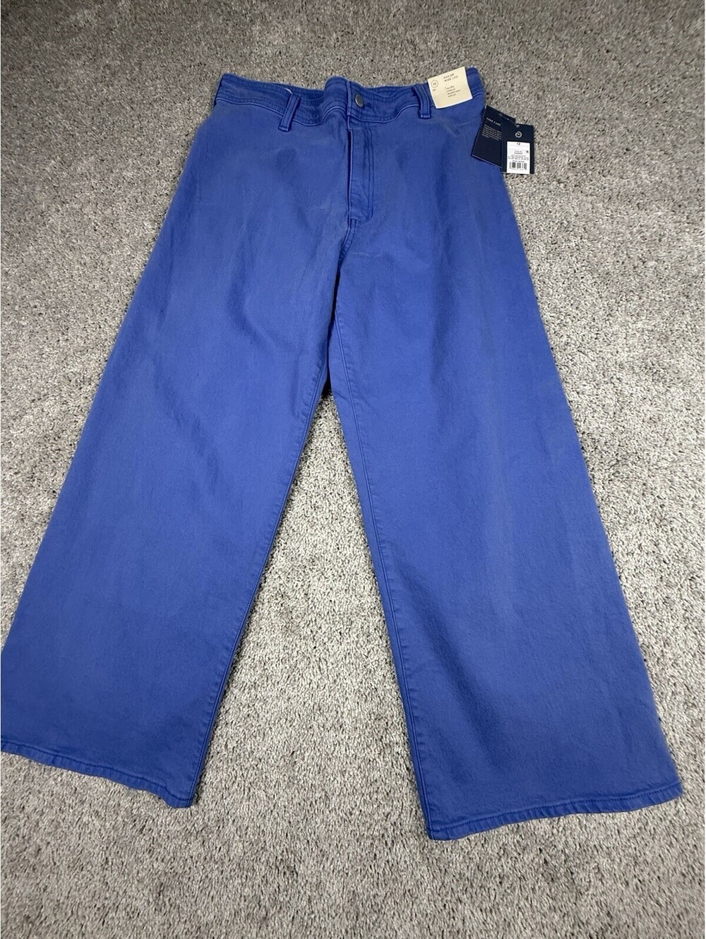 Universal Thread Wide Leg Jeans Size 12 Blue High Rise Sailor Denim NWT